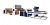 Модель ST-88-G3. Майка. Машина с устройством горячей резки и фальцующим устройством