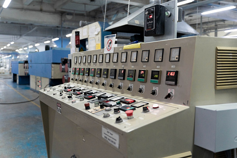 Экструзионная линия для производства плоской ПП нити Б/У Тайвань